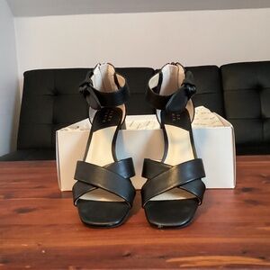 Alex Marie Black Dress Sandals Size 6.5